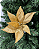 Poinsetia Dourada 50 cm - Imagem 1