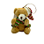 ENFEITE PENDURADO URSO 12CM - Imagem 1