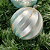 BOLA NATAL GOMOS LISA 10CM - Imagem 2