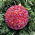 Bola Natal Decorada 10cm - Imagem 1