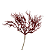 FOLHA GRASS GLITTER VERMELHO - Imagem 1