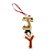 ENFEITE PENDENTE NOEL PEACE JOY SORT 12cm - Imagem 1