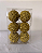 BOLA CRUNCH OURO 8CM JG C/6 PC - Imagem 1