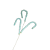 PICK NATAL 3 CANDY CANES PELUCIA - Imagem 1