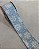 FITA ARAMADA FLOCO AZUL/BRANCO 6,3CM X 9,14M - Imagem 1