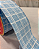 Fita aramada xadrez azul/branco 6,3cm x 9,14cm - Imagem 2