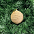 BOLA NATAL CORDAO JUTA 8CM - Imagem 1