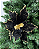 Poinsetia Decorativa Preta - 29cm - Imagem 1