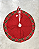 SAIA P/ ARVORE NATAL JUTA BORDO 85CM - Imagem 1