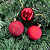 BOLA NATAL MISTO TUBO VERMELHO - Imagem 1