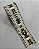 FITA ARAMADA BEGE/PRETO 6,3cmX9,14m - Imagem 1