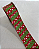 FITA ARAMADA TRICOT VERMELHO/VERDE 6,3cmX5m - Imagem 1