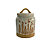 POTE DECORATIVO NATAL COM TAMPA - Imagem 1