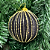 Bola Natal Decorada 10cm - Imagem 1