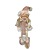 Boneca Sentada Natal 22cm - Imagem 1