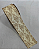 FITA ARAMADA CHAMPANHE/DOURADO 6,3cm x 9,14m - Imagem 1