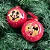 BOLA MICKEY E MINNIE  8CM JOGO COM 4 UN - Imagem 3