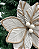 FLOR DECORATIVA OFF WHITE 25CM - Imagem 2