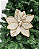 FLOR DECORATIVA OFF WHITE 25CM - Imagem 1
