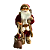 PAPAI NOEL NATAL EM PE VERMELHO MARROM 45cm - Imagem 1