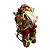 PAPAI NOEL NATAL SENTADO NA CADEIRA  40cm - Imagem 2
