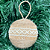 Bola Decorada - 10cm c/3 - Imagem 1