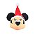 PELUCIA CABECA MINNIE C/GORRO 15CM - Imagem 1