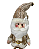 BONECO NATAL PAPAI NOEL SENTADO (DOURADO) 60X20cm - Imagem 1