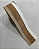 Fita aramada bege - 6,3cm x 9,14m - Imagem 1