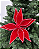 POINSETIA VELUDO VERMELHO 40cm - Imagem 1