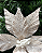 FLOR DEC POINSETIA CREME 30cm - Imagem 2