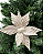 FLOR DEC POINSETIA CREME 30cm - Imagem 1