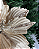 FLOR DEC POINSETIA C/GLITTER CHA 26cm - Imagem 2
