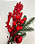 GALHO BERRY C/PINHA VERMELHO 38cm - Imagem 1