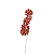 NATAL CANDY X5 VERMELHO BEGE 50cm - Imagem 1