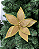 H.BICO PAPAGAIO NATAL AVELUDADO (DOURADO) 28cm - Imagem 1