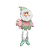 BONECO PAPAI NOEL NATAL SENTADO C/DOCE  56cm - Imagem 1