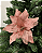H.BICO PAPAGAIO AVELUDADO C/GLITTER (ROSE) 30cm - Imagem 1