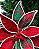 H.BICO PAPAGAIO NATAL (VERMELHO XADREZ) 40cm - Imagem 2