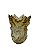 VASO DECORATIVO VIDRO TIPO MURANO (AMBAR) 18X13cm - Imagem 2