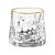 Copo baixo Frost em vidro com borda dourada 180ml A7,5cm - Imagem 1