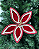 H.BICO PAPAGAIO NATAL AVELUDADO (VERMELHO) 19cm - Imagem 1