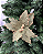 FLOR DEC POINSETTIA  VERDE 20cm - Imagem 1