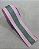 FITA ARAMADA ROSA/VERDE 6,3cmX9,14m - Imagem 1