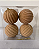 BOLA  CREME 10CM JOGO C/4 PC - Imagem 1