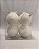 BOLA NATAL BRANCO 10CM JOGO COM 4 UND - Imagem 1