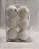 BOLA NATAL BRANCO 8CM JOGO COM 6 UND - Imagem 1