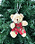 ENFEITE PARA PENDURAR URSO NATAL VERMELHO/VERDE 10CM 1UN - Imagem 2