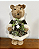 URSA EM PE VERDE/BRANCO 36CM - Imagem 1