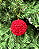 BOLA DECORADA NATAL BERRY VERMELHO 8CM - Imagem 1
